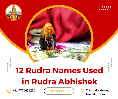 12 Rudra Names Used in Rudra Abhishek